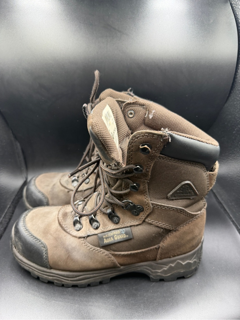 Rocky kids Brown Waterproof Work Boots